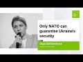 Only NATO can guarantee Ukraine&#39;s security, - Deputy Prime Minister Olga Stefanishyna