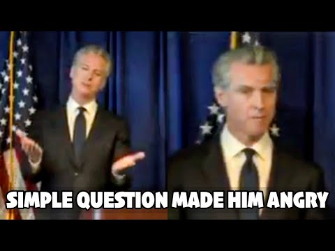 Reporter CAUGHT Gavin Newsom Lying With One Simple Question