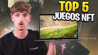 TOP 5 MEJORES JUEGOS NFT PARA GANAR DINERO | Abril 2024