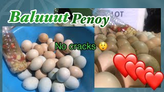 How to cook balut penoy no cracks