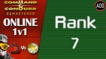 Command and Conquer Remastered: Tiberian Dawn (C&C TD) - 1v1 Online Ranked - Season 2 - Top 10