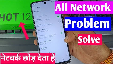 infinix hot 12 play network problem solve | infinix hot 12 play network problem solution