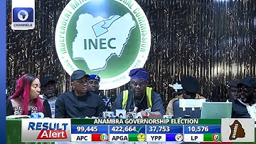 Anambra Decides: INEC Collates, Announces Election Results