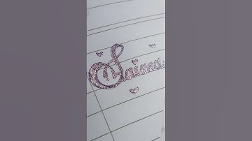 Saima❣️ name writing.#namewriting #shorts #calligraphy #whatsappstatus