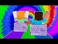 RAINBOW Minecraft Roller Coaster | MINECRAFT RP PART 5