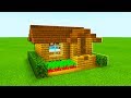 Minecraft Tutorial: How To Make The Easiest Wooden House Ever Made