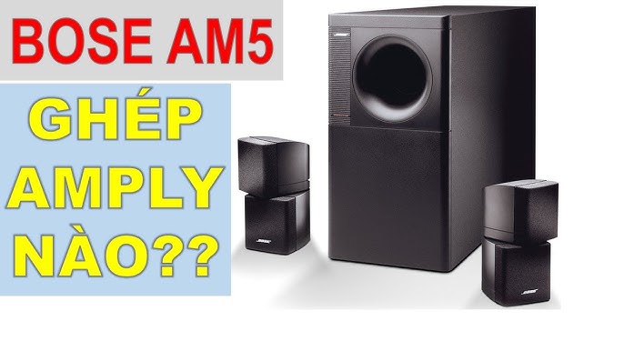 1. Giới thiệu về loa Bose AM5