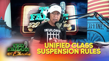 DepEd, itinutulak ang unified class suspension rules | Ted Failon & DJ Chacha