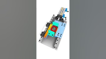 2-Axis Rack and Pinion in Perfect Sync! #tecnology #mechanic #mechanism #engineer