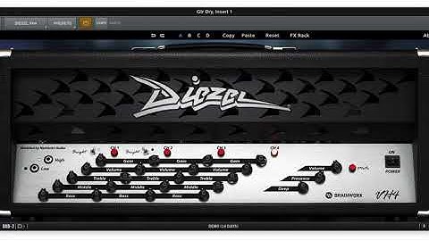 Diezel VH4 plugin for UAD by Brainworx