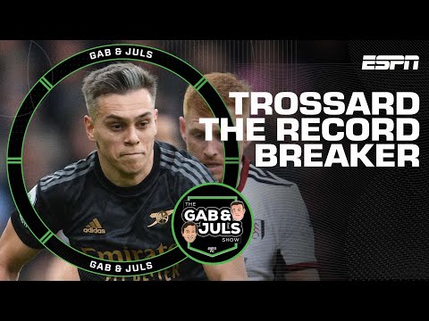 Leandro Trossard breaks a record in Arsenal’s big win over Fulham 🏆 | ESPN FC