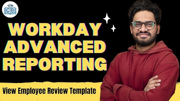 Workday Advanced Reporting View Employee Review Template | Workday Advanced Reporting | CyberBrainer