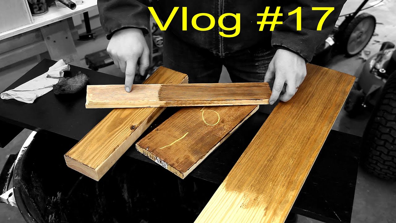 Vlog #17: Wood + Steel Wool + Vinegar + Briwax = Awesomesauce