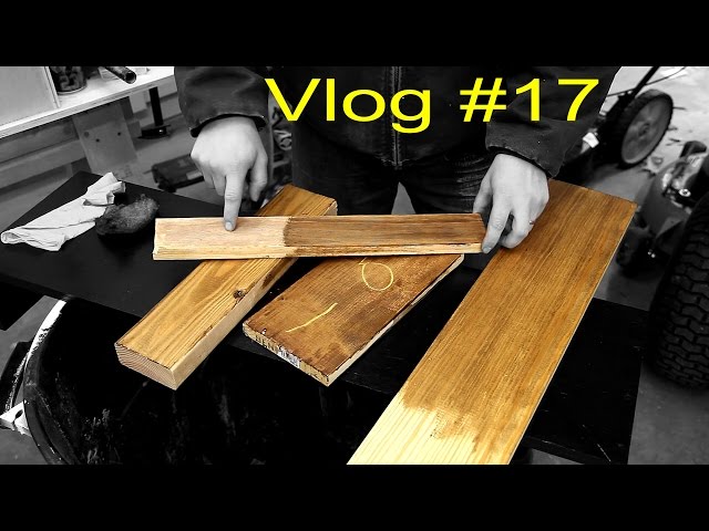 Vlog #17: Wood + Steel Wool + Vinegar + Briwax = Awesomesauce