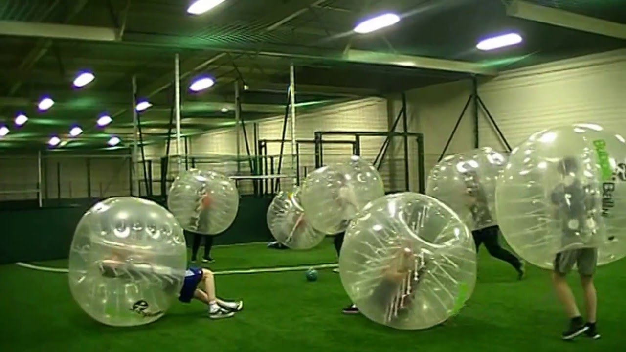 indoor bubble football