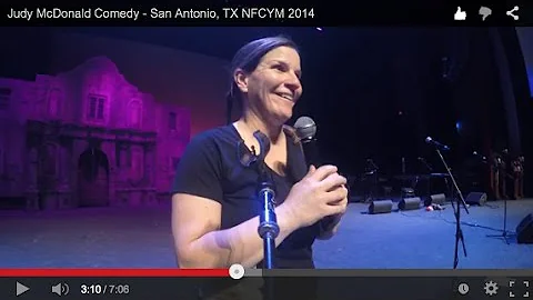 Judy McDonald Comedy - San Antonio, TX NFCYM 2014