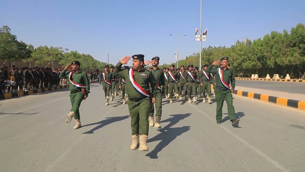 شاهد عرض امن مأرب في تدشين العام 2025 م #تدشين_تدريب .