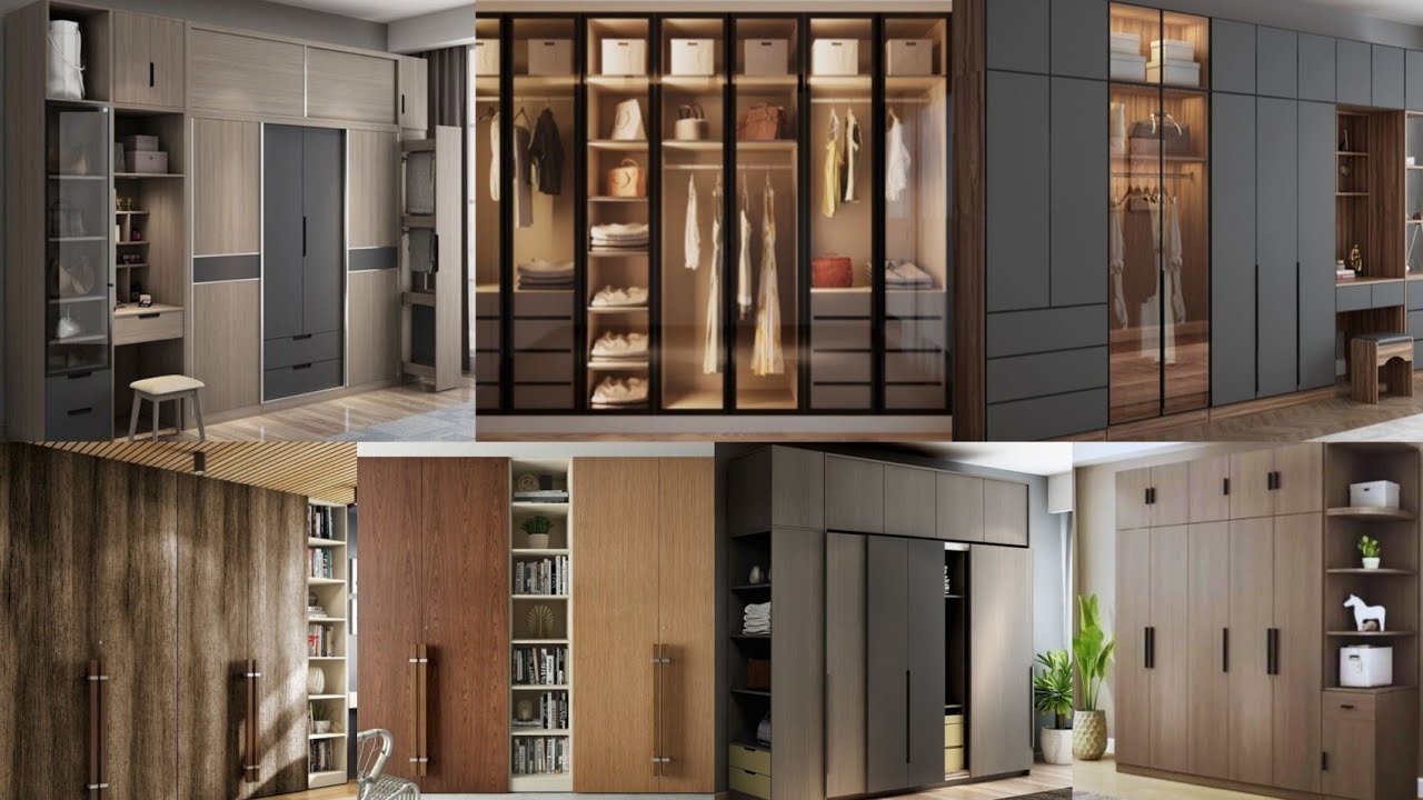 Modern wardrobe design ideas/Wooden wardrobe design for bedroom/