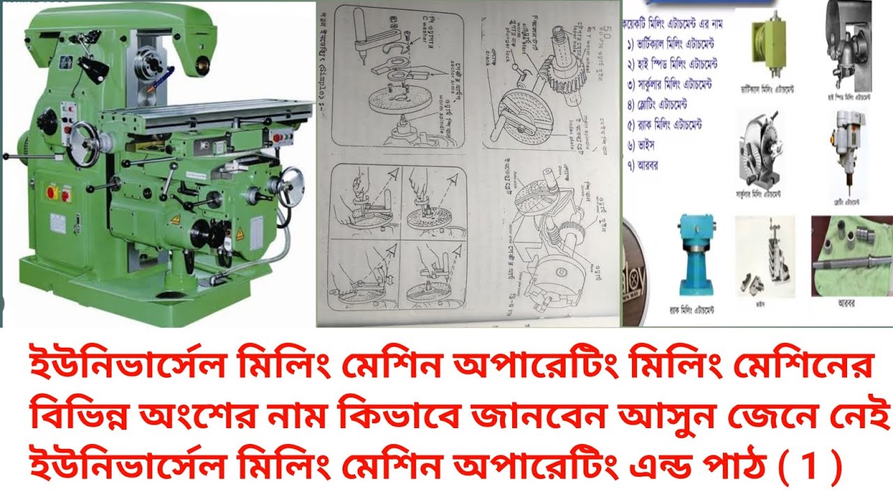 milling machine operating. milling machine operator job. মিলিং মেশিন ...