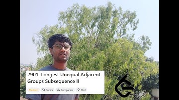 Leetcode Daily Problem 2901  Longest Unequal Adjacent Groups Subsequence II