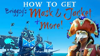 How to get Briggsy’s Jacket, Briggsy’s Mask, and Skull of Siren Song Cosmetics | Sea of Thieves