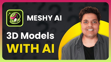 Cara Membuat Model 3D dengan AI GRATIS! | Tutorial & Ulasan Meshy AI (2025)