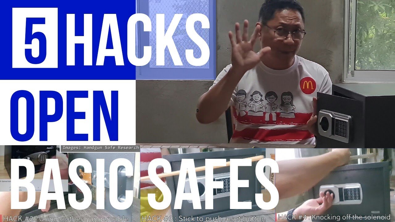 BUSTED Basic Safes are Created EqualNot Safe at All (5 Hacks Open