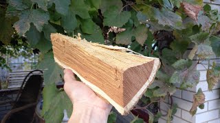 Using Split Logs to Create a Beautiful and Creative Wooden Barrel DIY