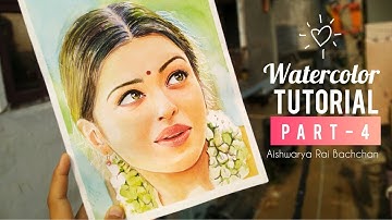 How to Paint Aishwarya Rai Bachchan | Part 4 - Painting the Background
