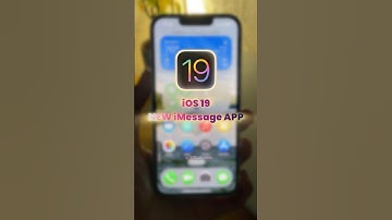 iOS 19 Features iMessage #ios185 #iphonetip #iphoneupdate #ios19 #short #ios19beta #ios19features
