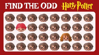 Find the ODD One Out  Harry Potter Edition! ⚡⚡⚡ Ultimate Emoji Challenge