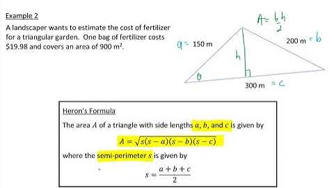 Unit 6 Day I Using Formulas to Solve Problems