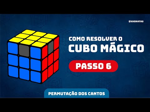 Como resolver o cubo mágico - passo 6 - Blog ONCUBE