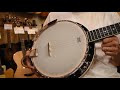 Usedaria sb10 5strings banjo dvdguitarshoptantan