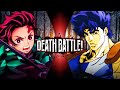 Tanjiro VS Jonathan Joestar (Demon Slayer VS JoJo's Bizarre Adventure) | DEATH BATTLE!