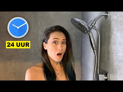 24  UUR OVERLEVEN IN DE DOUCHE - CHALLENGE! || Fan Friday