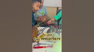 E rickshaw repairing training institute course Controller testing samjhte hue student practical join