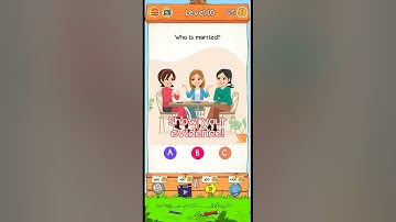 Braindom 2 Level 10 Who is married walkthrough