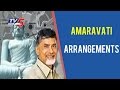 Grand arrangements for Amaravati stone laying ceremony