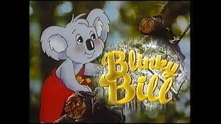 Original Vhs Opening & Closing Blinky Bill - The Movie Uk Retail Tape