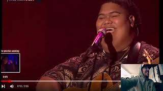 Video thumbnail of "Iam Tongi's Hawaiian Inspired Cover Of Lionel Richie's "Stuck On You" American Idol 2023 Top 12"