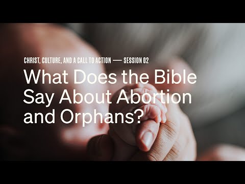 Secret Church 15 – Session 2: What Does the Bible Say About Abortion and Orphans?