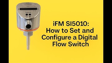iFM SI5010: How to Set and Configure a Digital Flow Switch