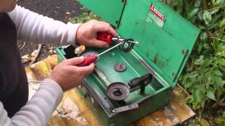 Restoring a Coleman Stove  Burner Assembly