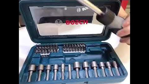 Bộ Vặn Vít Đa Năng Bosch mã 2607017399 - Bộ Dụng Cụ Không Thể Thiếu Cho Các Thợ Chuyên Nghiệp