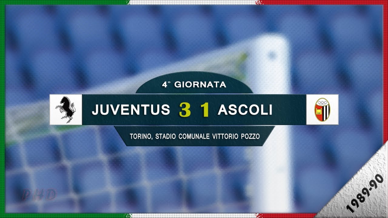 Serie A 1989-90, g04, Juventus - Ascoli
