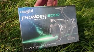 Kamasaki Thunder Runner 6000 Nyeletőfékes Orsó videó