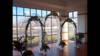 Simple Wedding arches ideas.