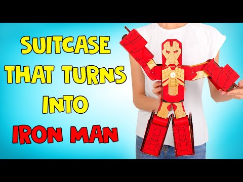 Real Superhero Craft - Transformer Suitcase!