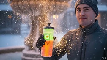 Gatorade Christmas AI Ad like CocaCola Holiday Ad